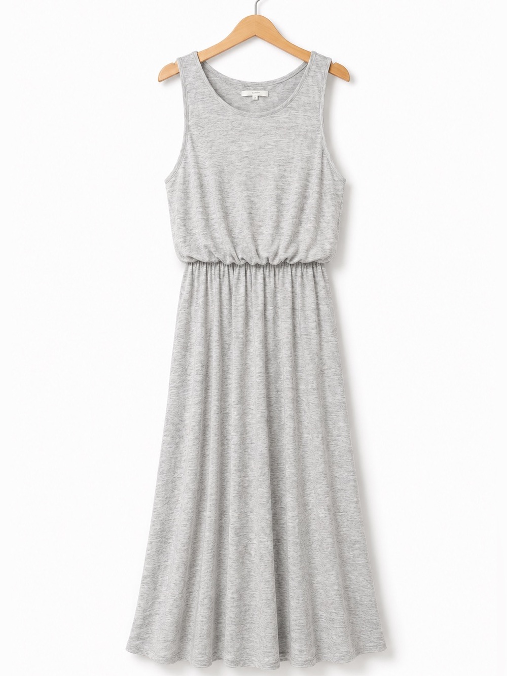 LOFT Light Gray Sleeveless Summer Dress  Size Large